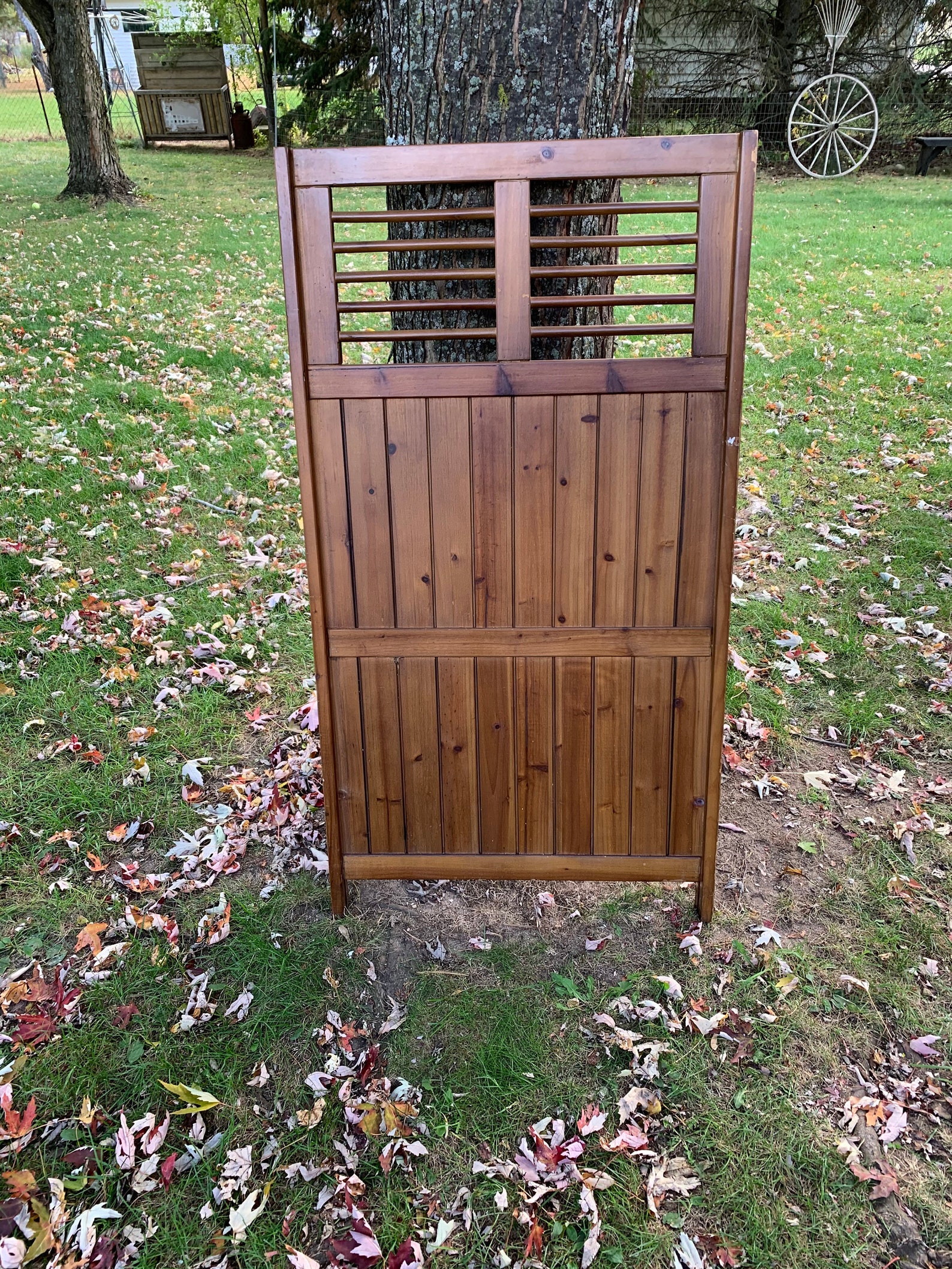 Vintage Wood Dutch Door Wood Gate Swing Door Wall Hanging Etsy