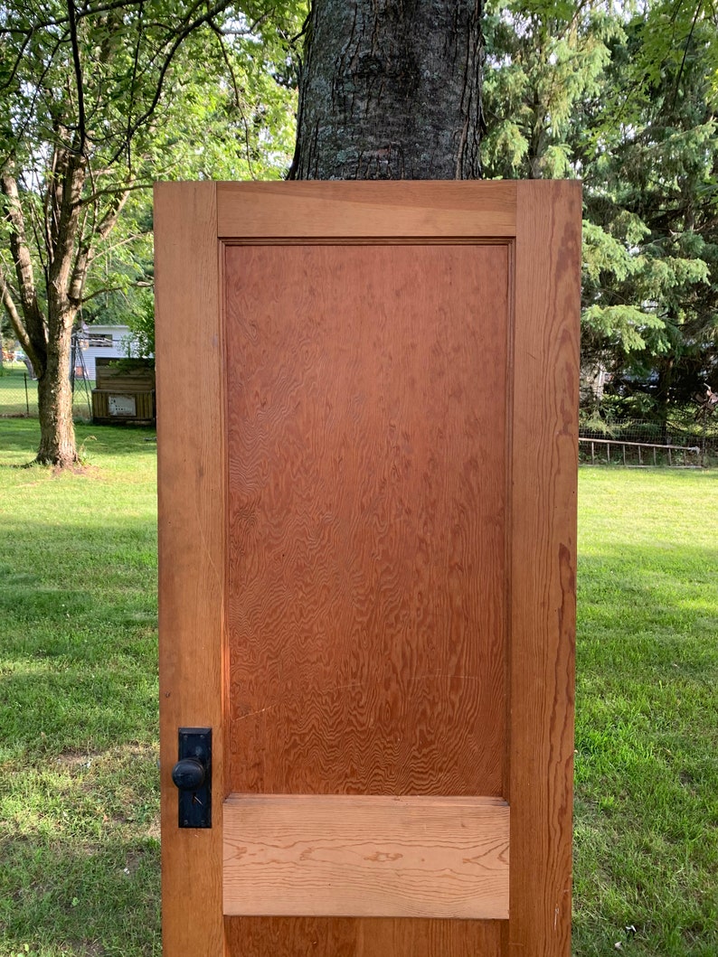 Antique Recessed Panel Interior Door Two Panel Shaker - Etsy