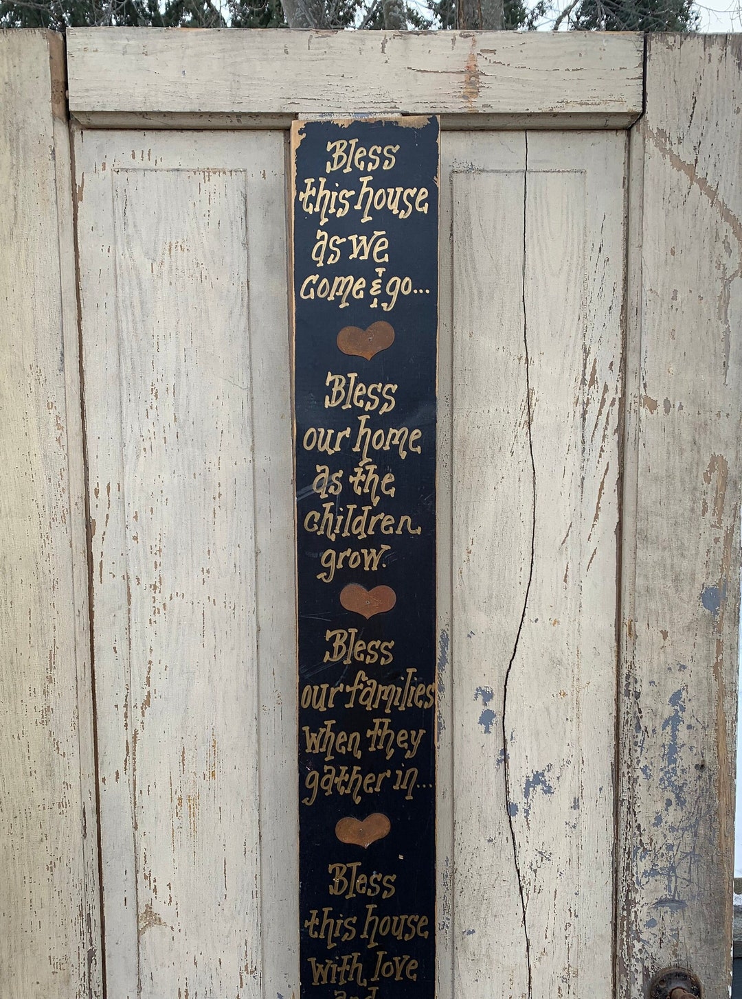 Bless This House Sign, Family Love Gather Friends Home Sign 36 DH96 Etsy