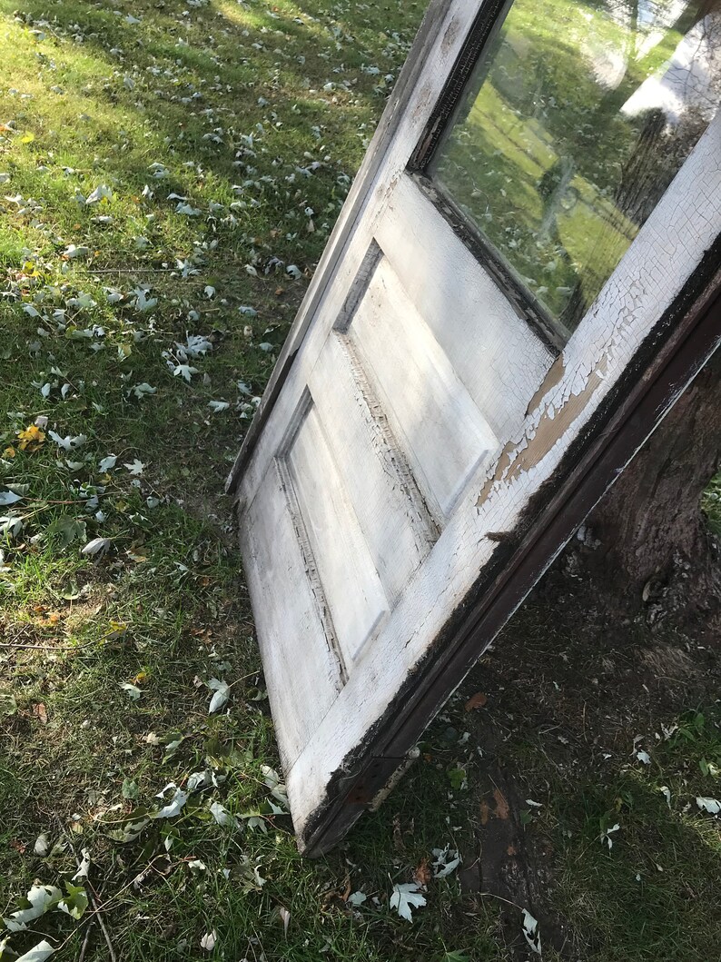 Antique Wood Door Industrial Salvage Architectural Salvage Etsy