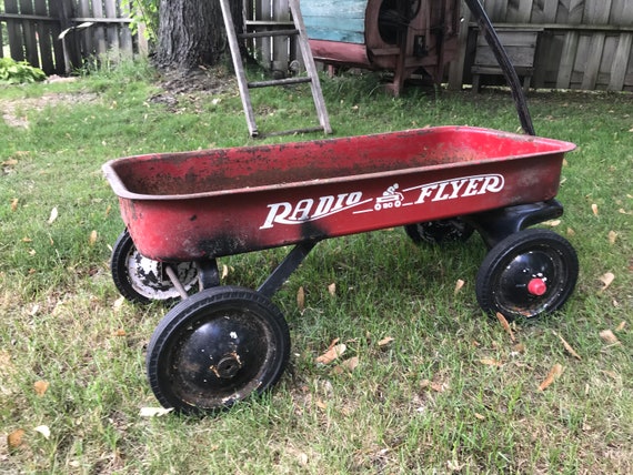 Antique Radio Flyer Wagon Full Size 90 