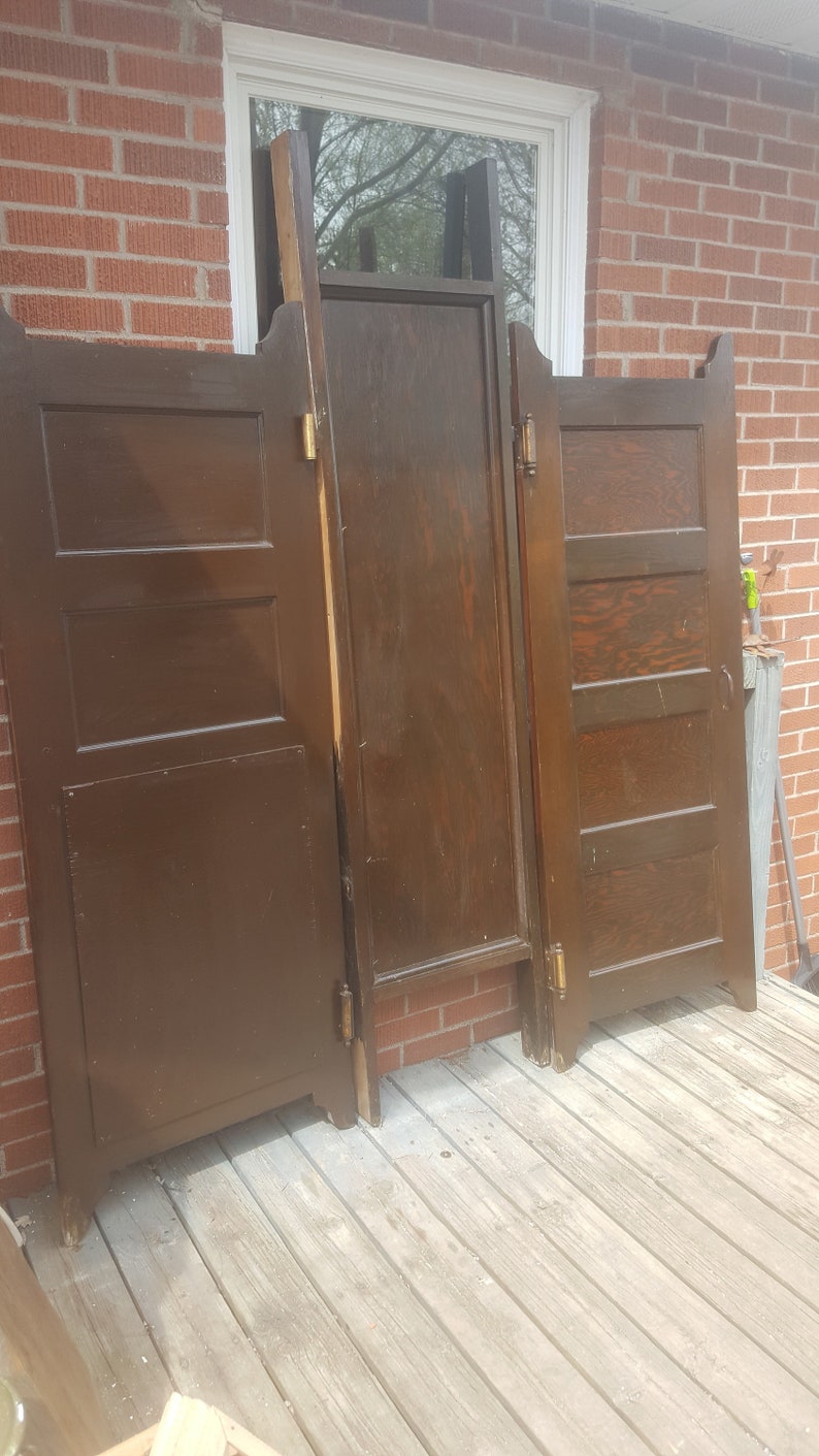 Old Wood Saloon Style Doors Industrial Bath Building Supply Etsy