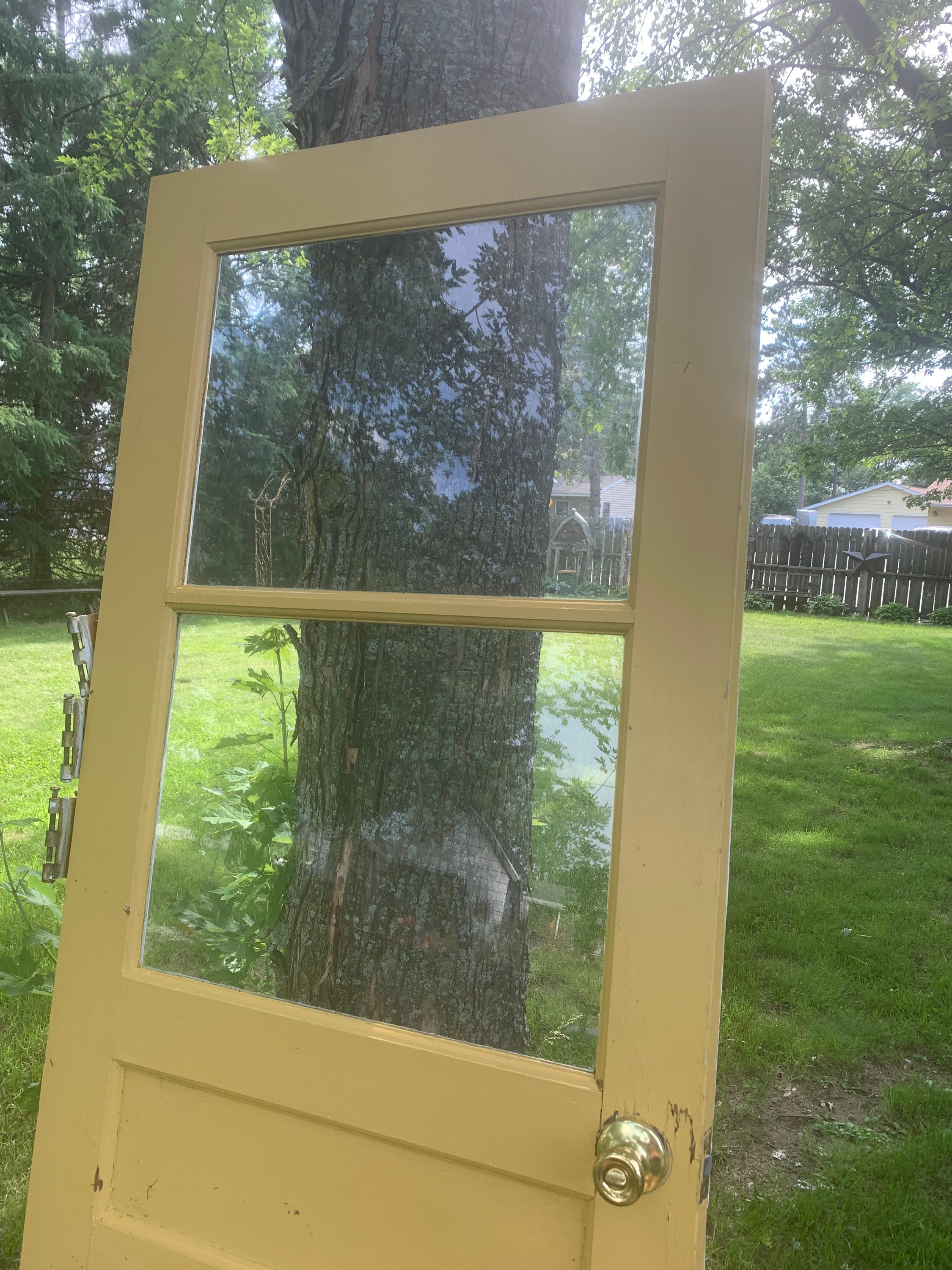 Antigua casa de campo exterior puerta de ventana de madera 2 | Etsy