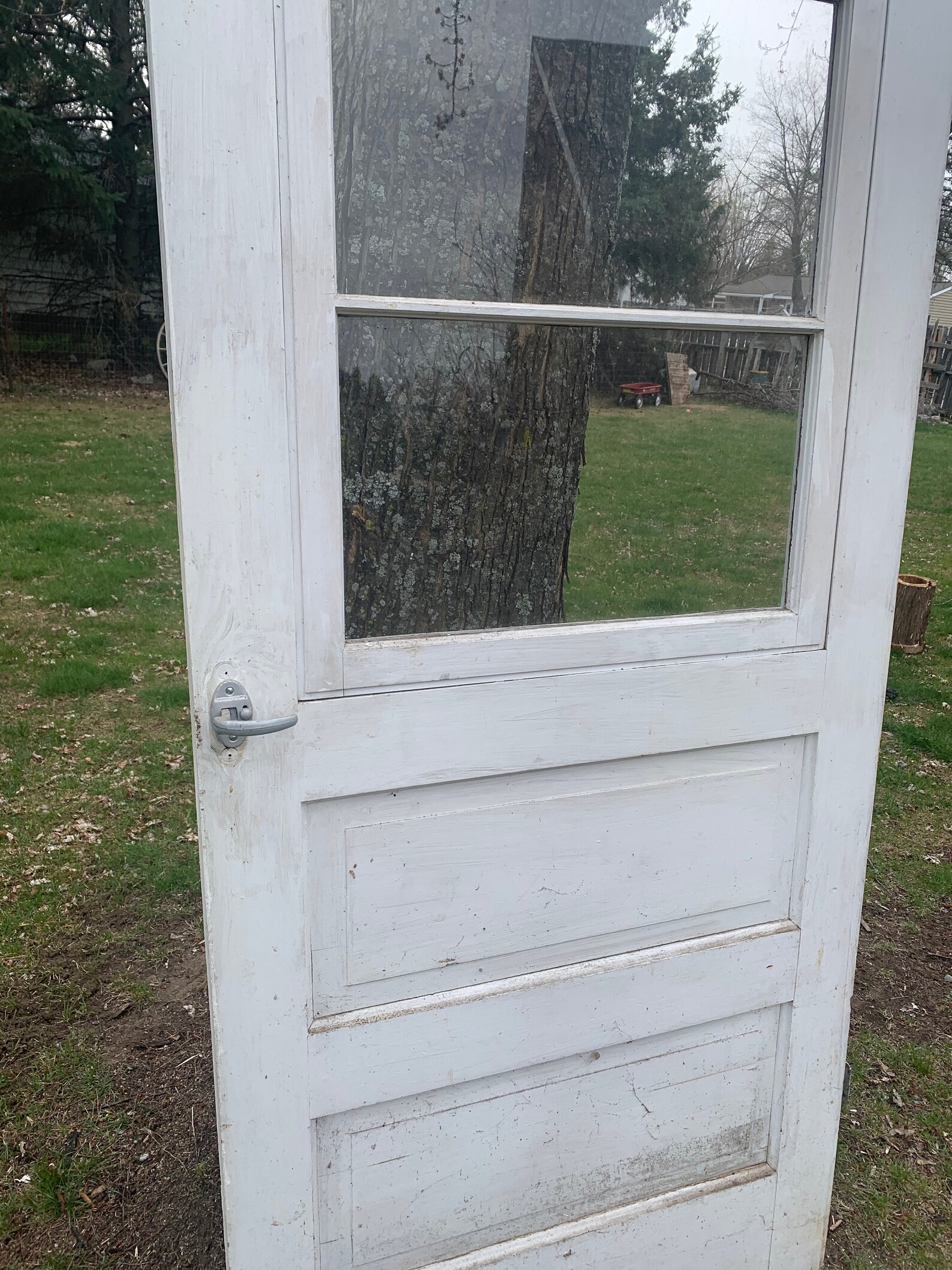 Antique Wood Screen Storm Door Restoration Reclaimed Etsy