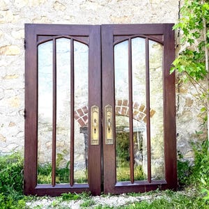Antique Arched French Door - Etsy