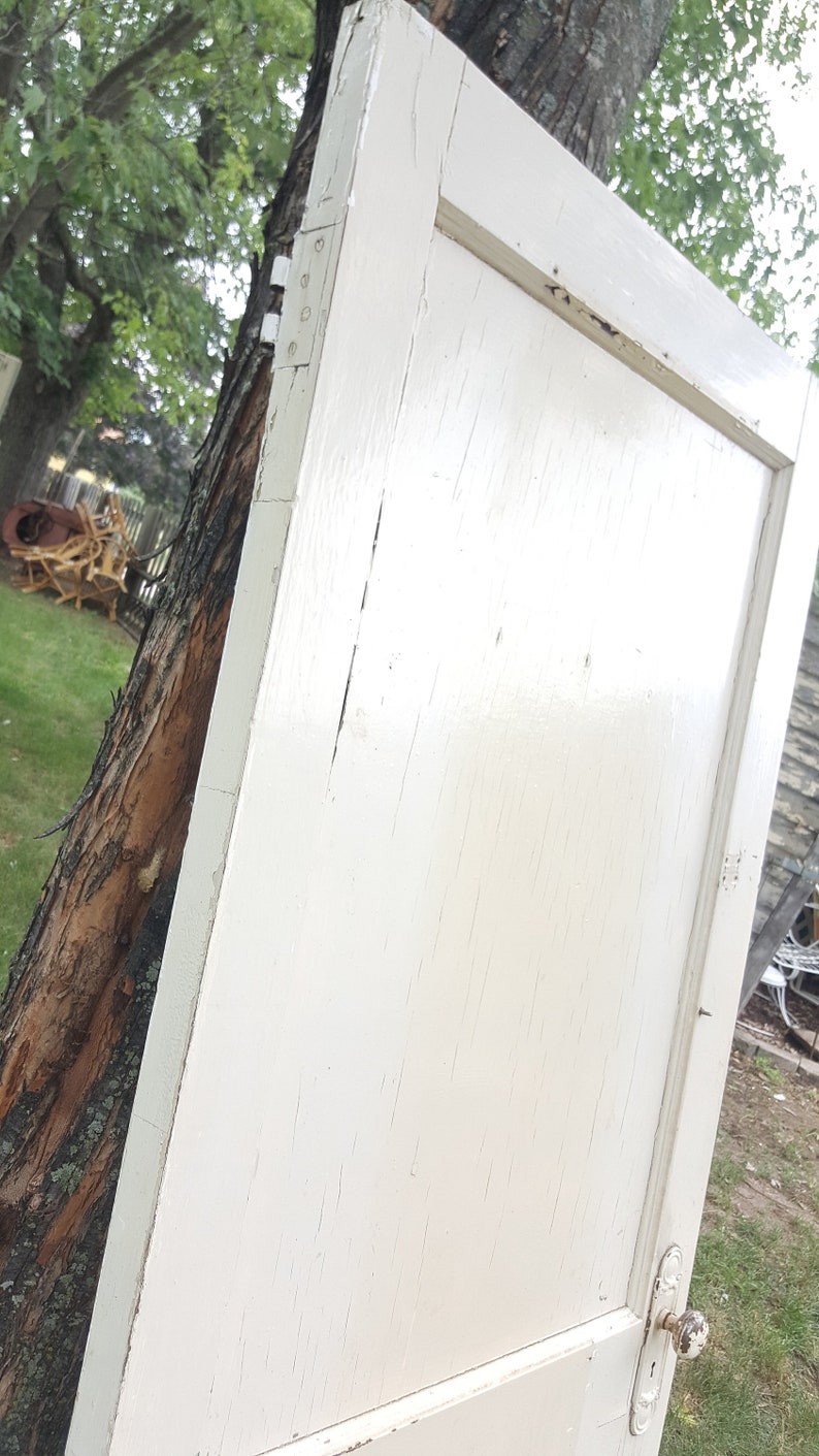 Antique Recessed Panel Interior Door Two Panel Shaker - Etsy