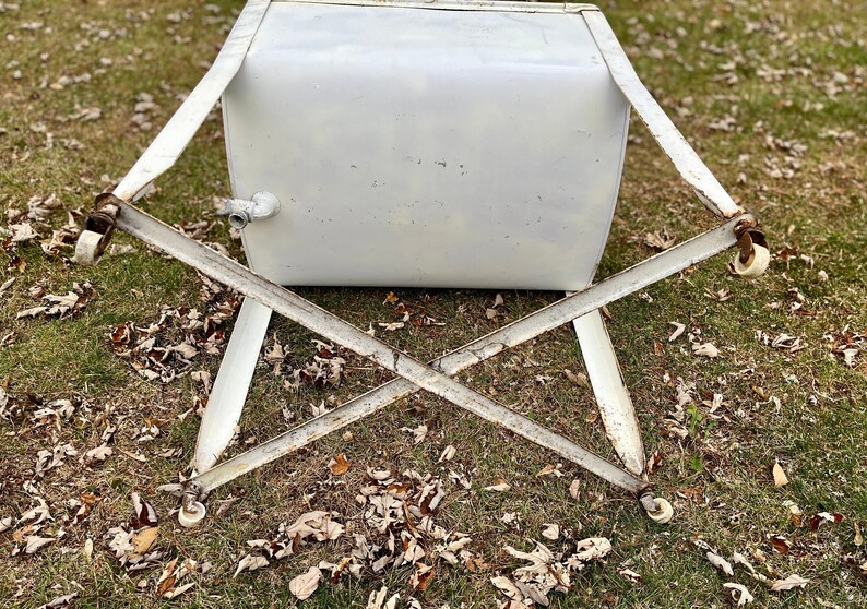 Antique Metal Laundry Wash Tub Basin Sink Kitchen Farmhouse Etsy