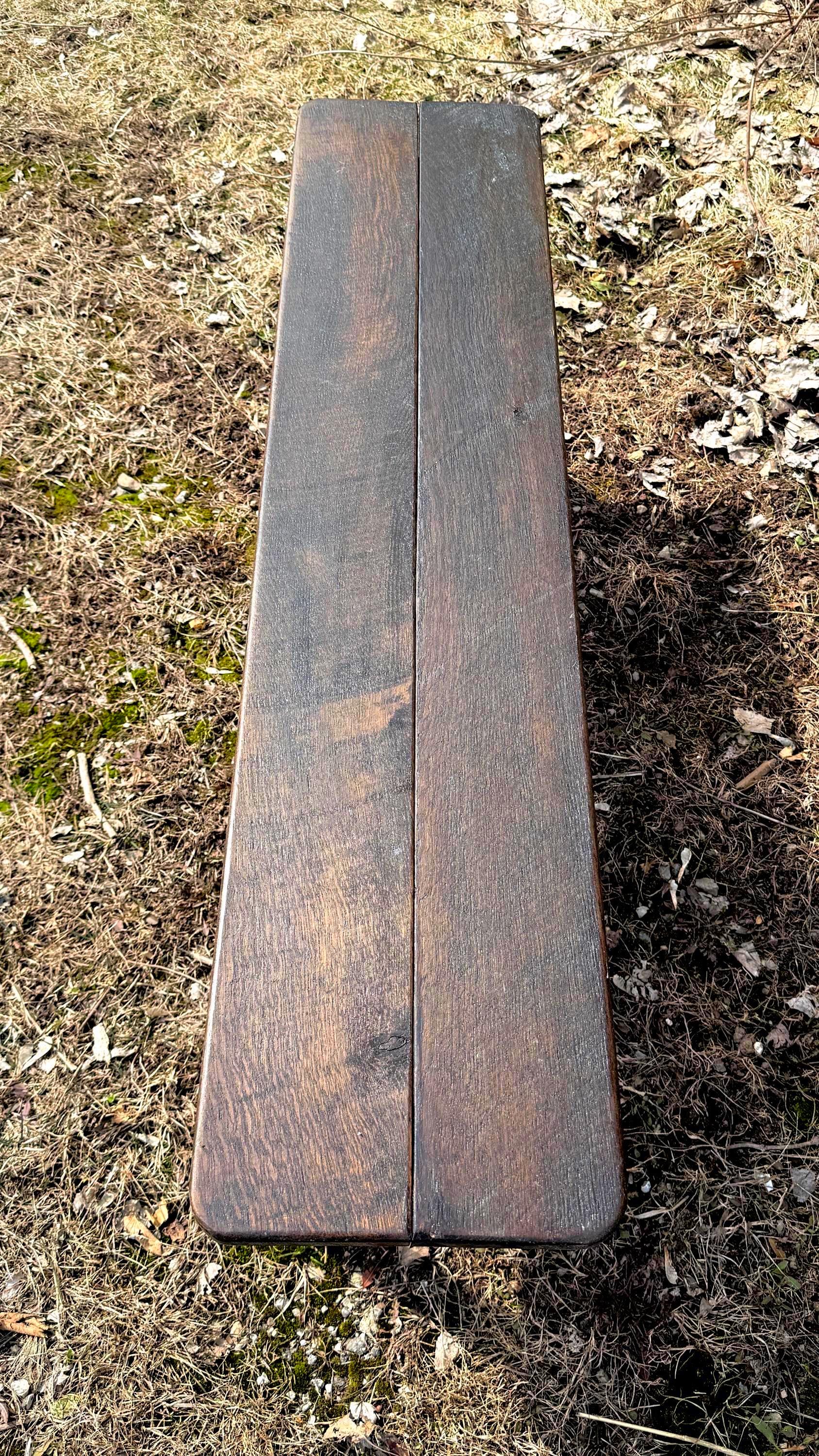 Oak Wood Bench 48
