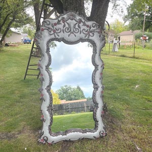 Vintage Art Deco Dressing Mirror Fitting Full Length Shabby Chic Victorian Decor DR61