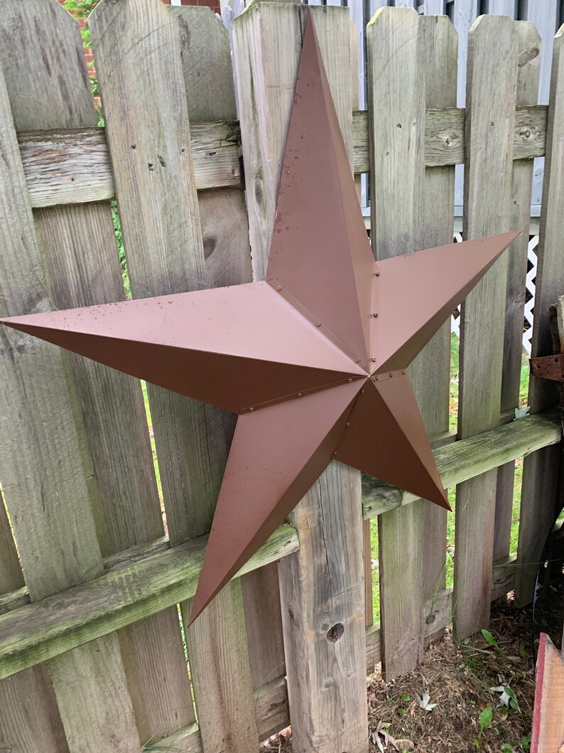 Large Metal Star 36 Barn Star Rustic Farmhouse Wall Etsy