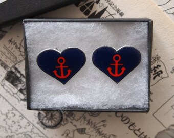 verdadero amor para siempre Rockabilly Punk Tatuaje Colgante Boda Sailor Jerry Collar