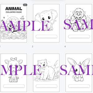 Coloring book for littles