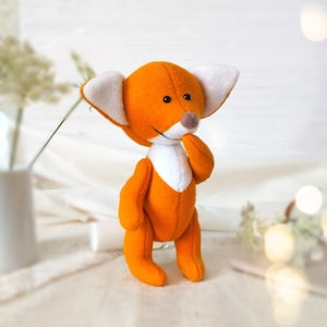 Fox plush  Sewing patterns toy