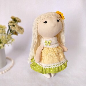 Dolls Rag doll girl Cloth doll Baby&#39;s first doll Toddler gift Soft doll baby handmade dolls First birthday gift girl