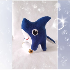 Shark  plush Sewing Patterns toy Baby shark