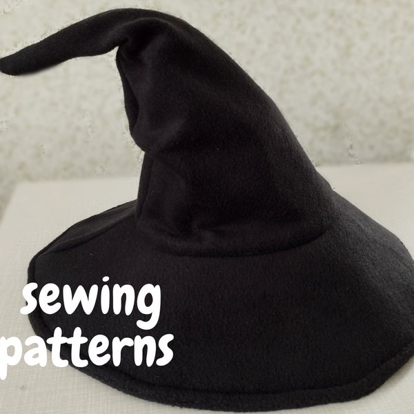 Halloween  Sewing patterns Wizard Hat  PDF Do it yourself