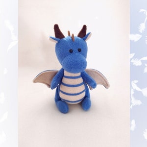 Peluche drago Modelli di cucito giocattolo Modello peluche