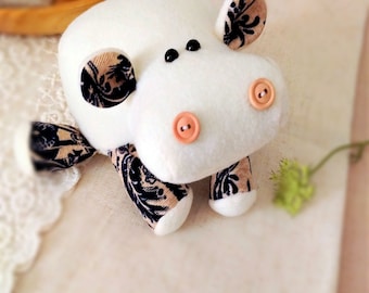 Hippo plush  PDF Sewing Patterns plush