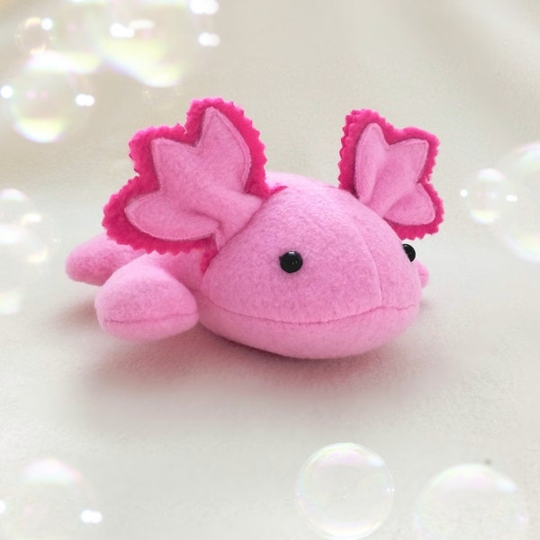 Axolotl plush Sewing patterns toy plush