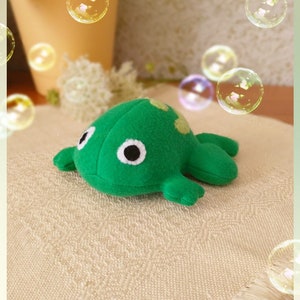 Plush or Rice Filled Mini Heat Pad Frog Stuffed Animal