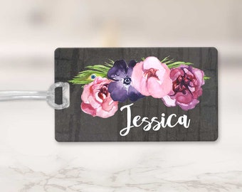 Personalized Custom Ireland Clover Luck Fiberglass plastic Luggage Tag Finder