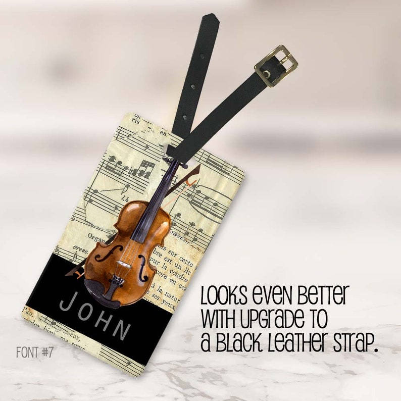 Custom Instrument Case Tags Violin Case Bag Tag | Instrument ID Tag | Music Teacher Gift - Etsy