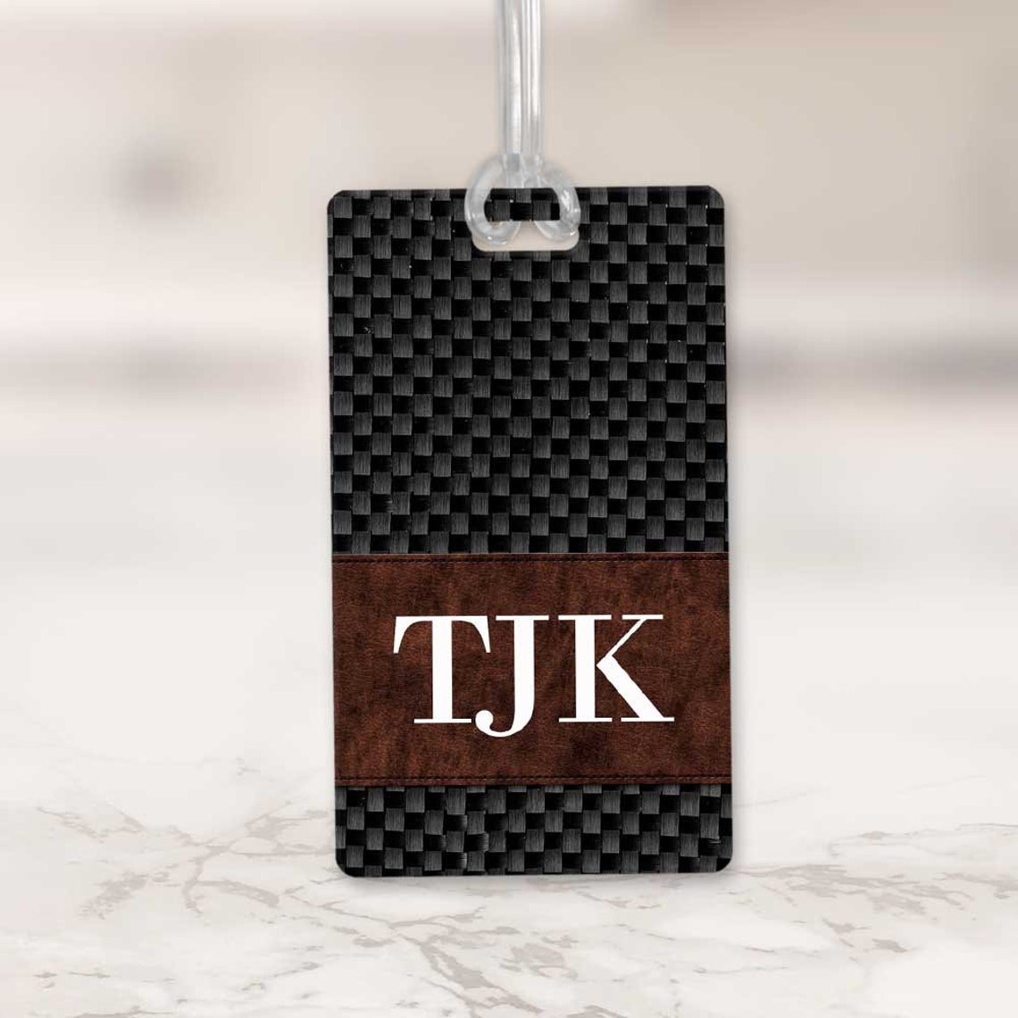 Men's Luggage Tag Personalized travel accessory Etsy