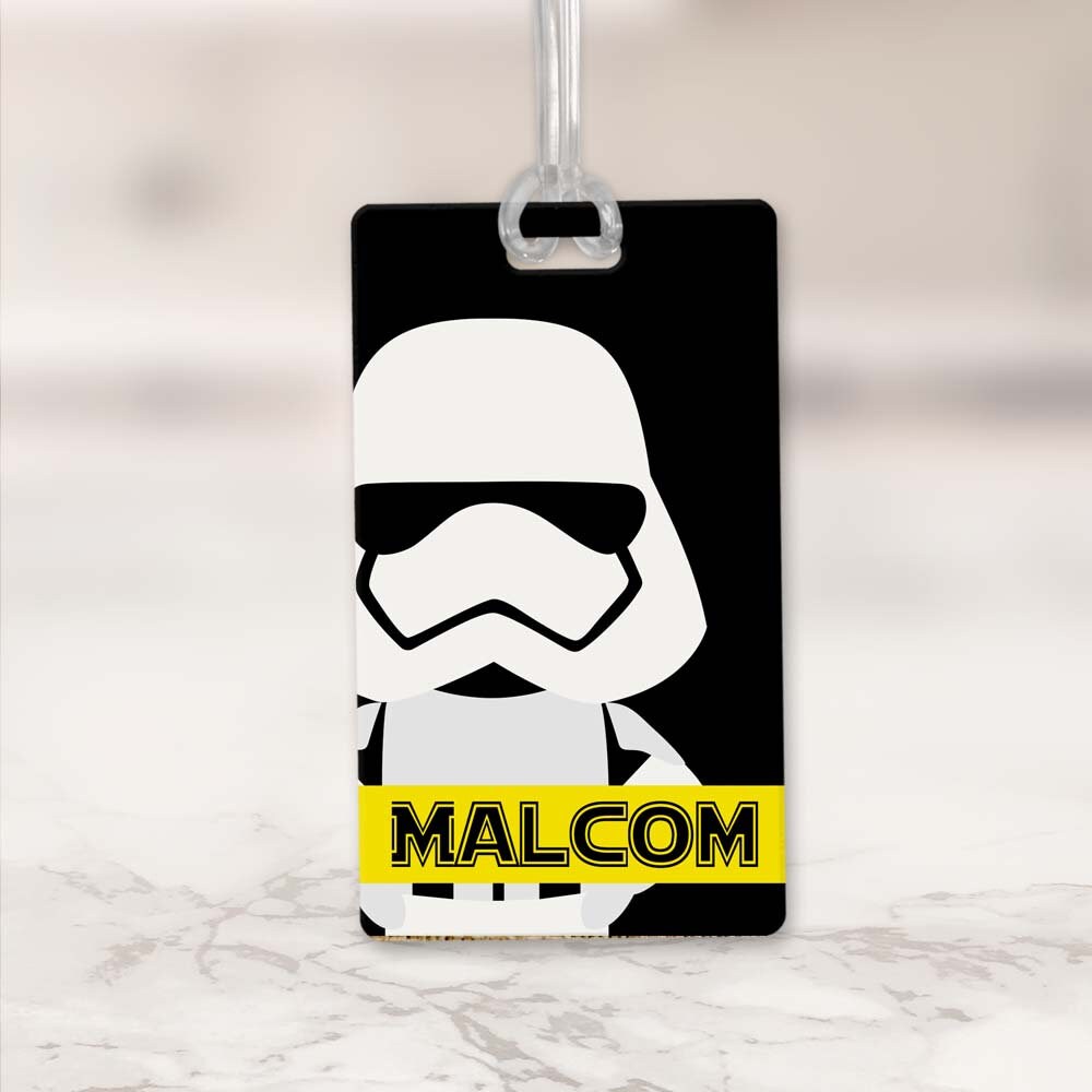 Star Wars Storm Troopers Faux Leather Luggage Tag