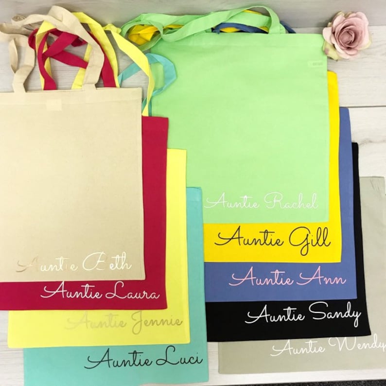 hen party bride bag future mrs bridesmaid bag auntie gift Personalised tote bag