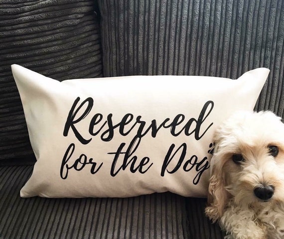 Reserved for the dog cushion personalised Outlet