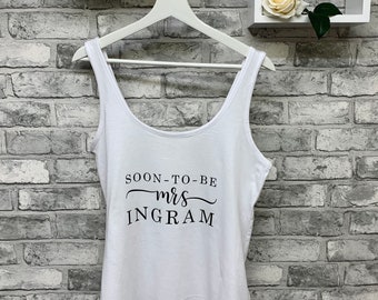 bride vest top