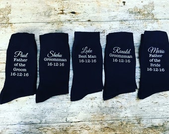 Personalised wedding party groom socks, So you don't get cold feet socks, wedding socks, funny wedding socks, personalised wedding socks