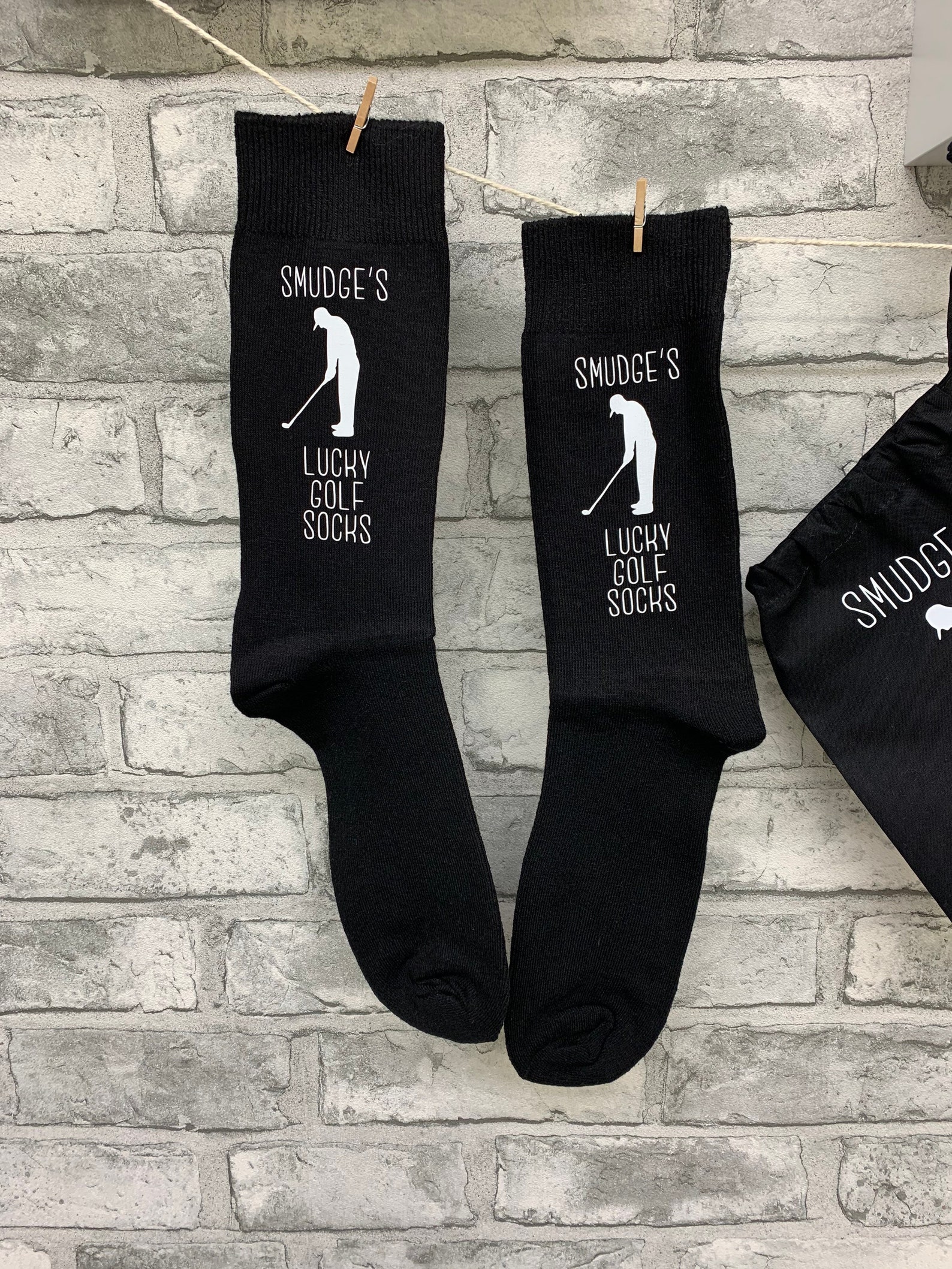 Lucky Golf Socks Personalised Golf Socks Daddy Golf Socks Etsy UK