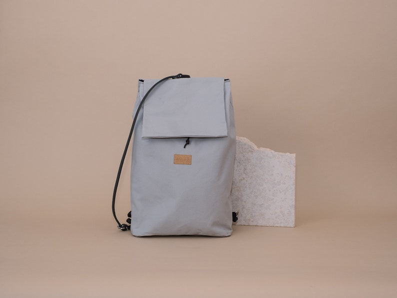 Mini backpack Tagus light grey image 1