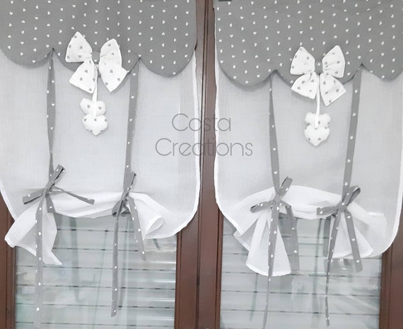 Coppia tendine SHABBY per finestra