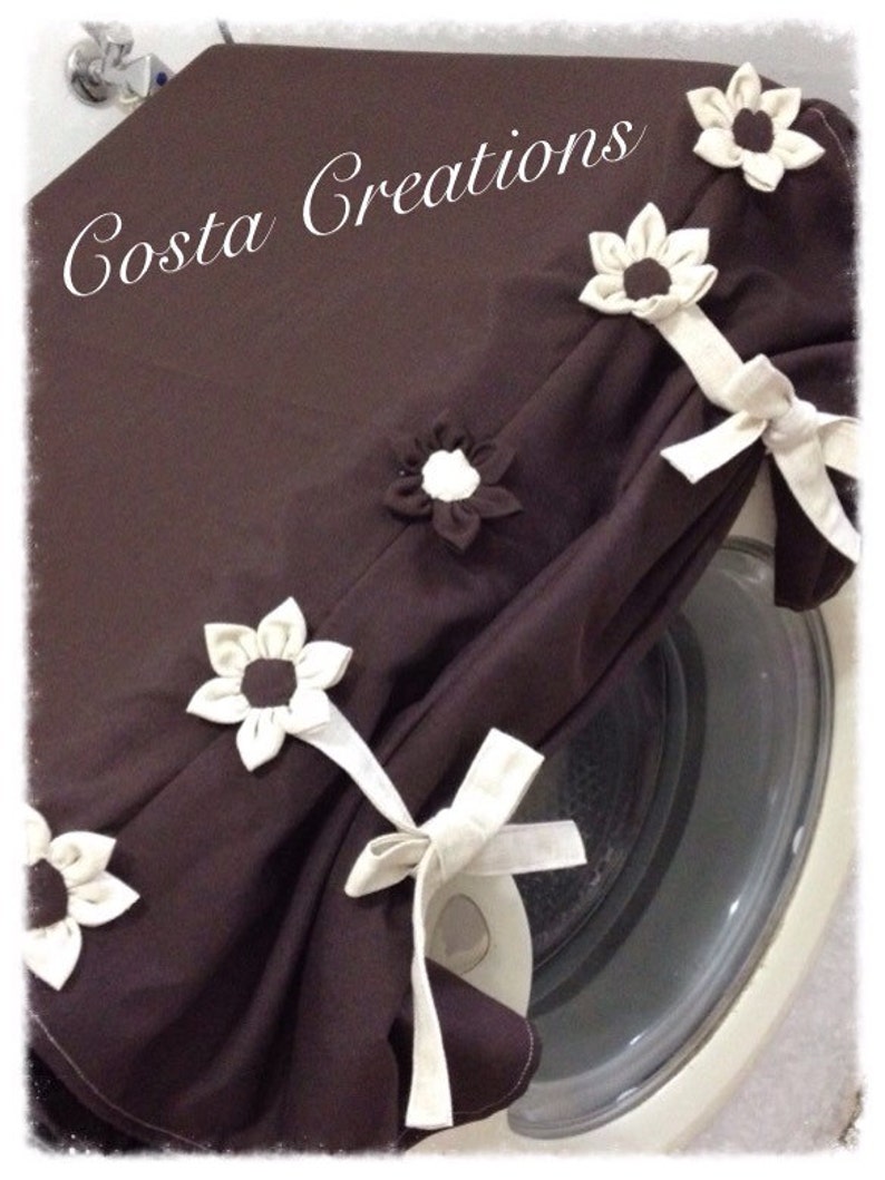 Cloth washing machine covers fabric washing machine covers Etsy