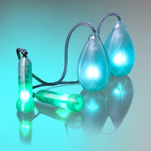 podpoi® with capsule handles v2 - epic glow poi for gunslingers & performance