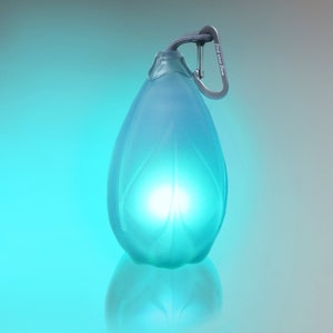 podlight® v2: luz ambiental LED recargable de inspiración orgánica para iluminación ambiental y camping