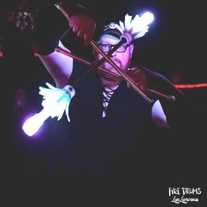 composite flower stick v2 - classic tape color - most durable LED flower stick - lifetime warranty