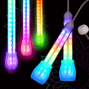 vision poi - wireless control, multi-pixel LED poi w/ lifetime warranty