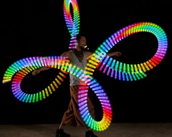 vision poi - wireless control, multi-pixel LED poi w/ lifetime warranty