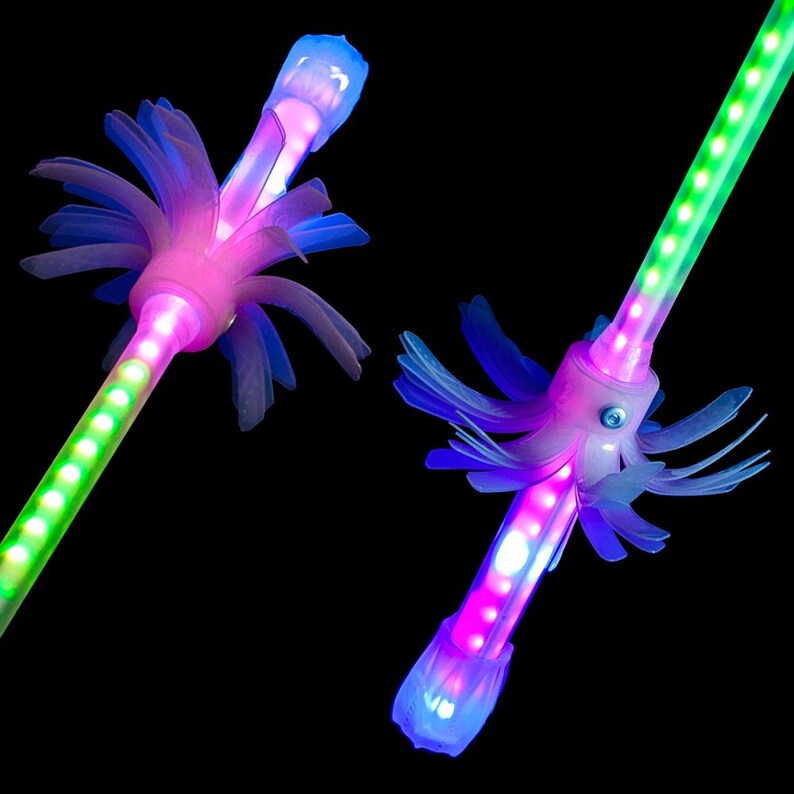 Full Vision® Flower Stick W/ Control Sticks - Incredible LED Full Pixel ...