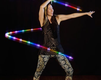 kompozytowa różdżka kontaktowa v2 - klasyczna taśma kolorowa - najtrwalsza dioda LED leviwand - dożywotnia gwarancja