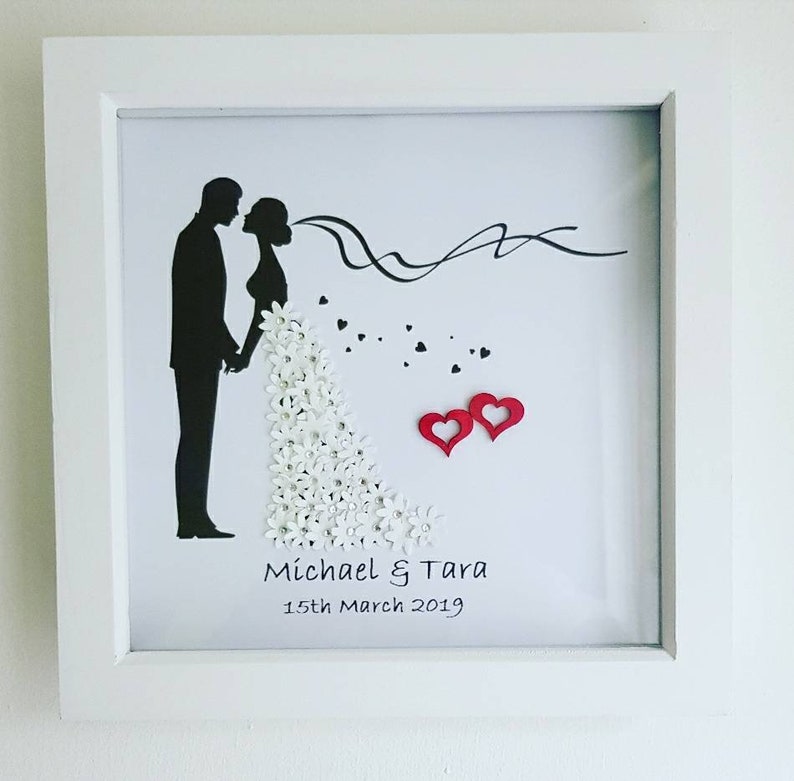 Wedding Picture Frame for Parents Wedding Box Frame Etsy Canada