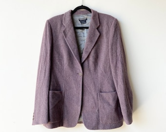 90s armani cashmere blazer •large•