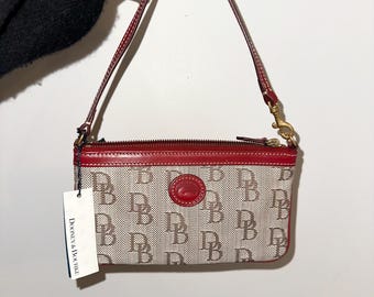 ヴィンテージ Dooney & Bourke ハニーイエロー オーストリッチ 
