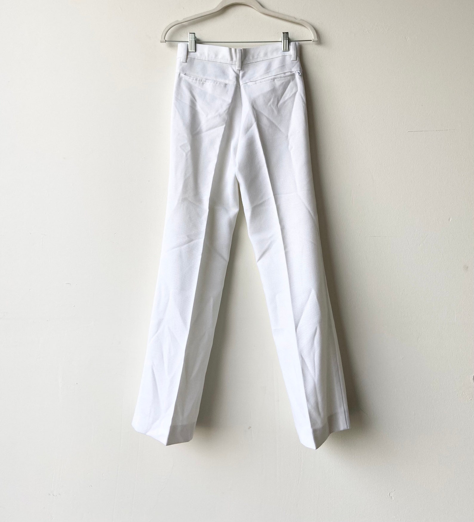 80s White Pants 26 | Etsy