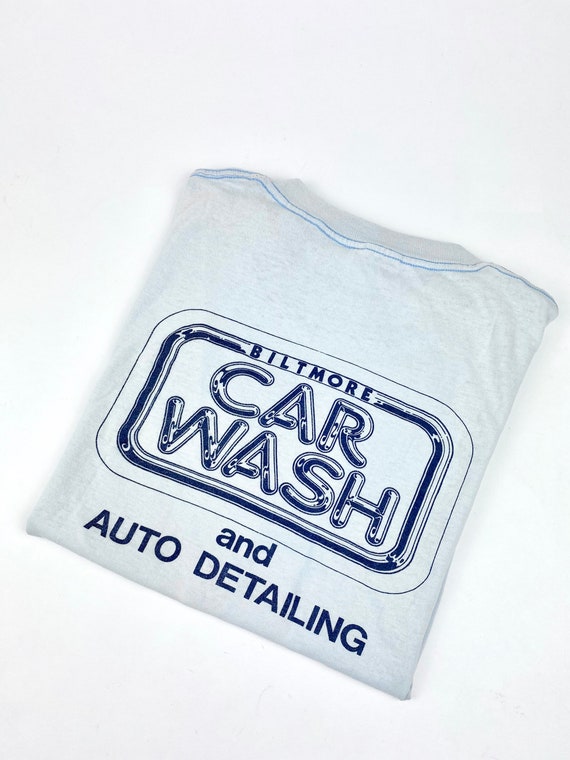 80s Biltmore Car Wash Tshirt large Etsy