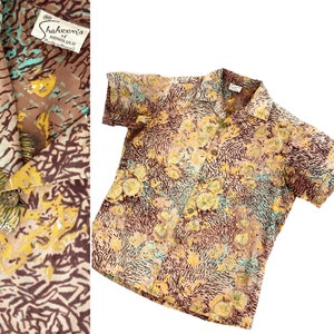 1950s Alfred Shaheen shirt •small•