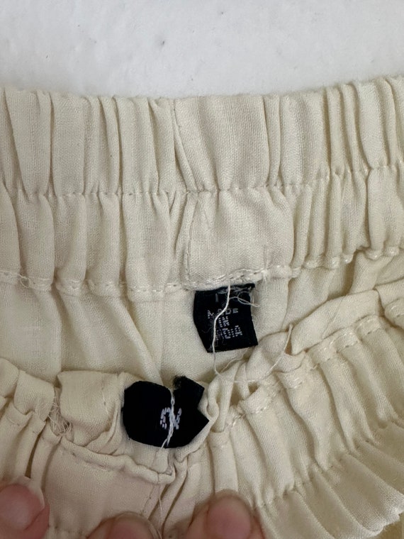 vintage scalloped pants • small• - image 8